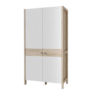 Armadio Thurles Bianco / Effetto rovere Sonoma