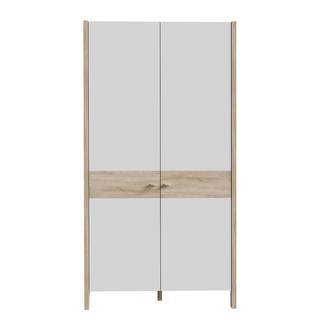 Armadio Thurles Bianco / Effetto rovere Sonoma