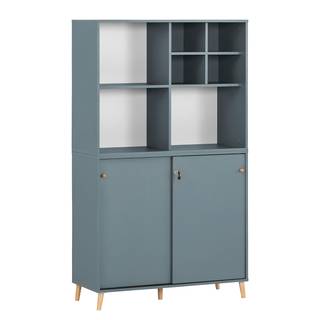 Aktenschrank Serie 500 Graublau