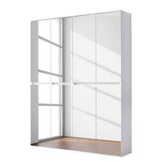 Garderobenschrank Mirror Weiß - Breite: 148 cm