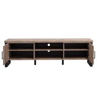 Mobile TV Emile Effetto rovere color tabacco / Nero