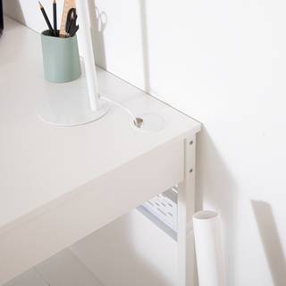 Hoekbureau Zande Mat wit