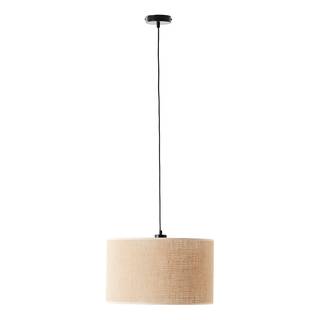 Hanglamp Aniela I linnen / ijzer - 1 lichtbron