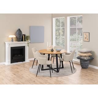 Armleunstoel Rootsi I set van 2 Beige