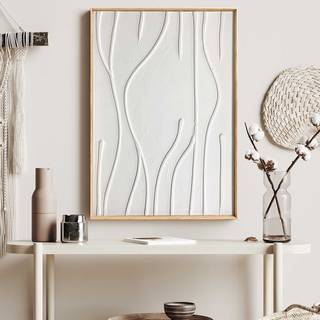 Wandbild Linien MDF - 50 x 70 cm