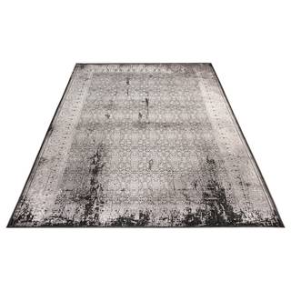 Tappeto Eden of Obsession 200 Viscosa / Poliacrilico - 80 x 150 cm - Grigio - 80 x 150 cm