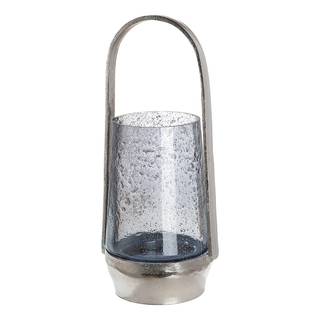 Portacandela Noche altezza 48 cm Ferro, spazzolato / Vetro