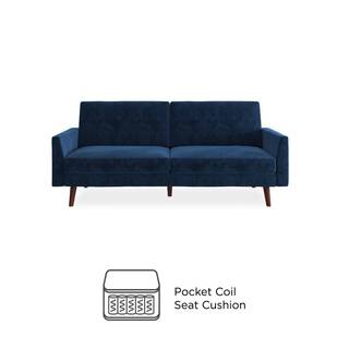 Slaapbank Presley Marineblauw