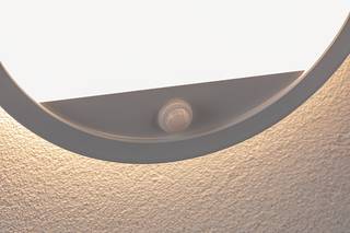 Plafondlamp Lamina Rond polycarbonaat - wit - 1 lichtbron - Wit