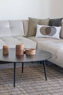 Salontafel  Foster aluminium - zwart