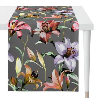 Tafelloper 5602 katoen - antracietkleurig - 48 x 140 cm - Antraciet