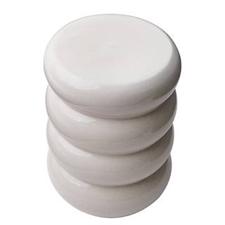 Beistelltisch ARTISTA Typ B Keramik - Weiß
