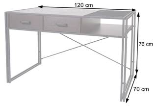 Schreibtisch HWC-H91 Buche Dekor
