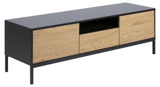 TV Tisch Sea Eiche Dekor Braun - Holz teilmassiv - 140 x 45 x 40 cm
