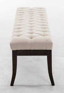 Sitzbank Ramses Stoff antik-dunkel Sitzbank Ramses Stoff antik-dunkel 150 creme - Cremeweiß - Breite: 150 cm