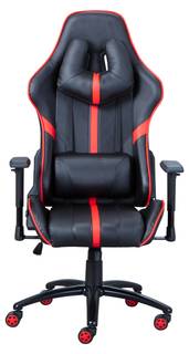 Gaming Stuhl RatoRed Schwarz Schwarz - Textil - 70 x 137 x 70 cm