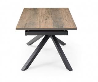 Table 160/240cm céramique - TEXAS 05 Marron - Céramique - 240 x 76 x 90 cm