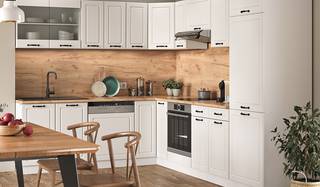 Hängeschrank „R-Line“ 60cm Weiß - Holz teilmassiv - 60 x 60 x 31 cm
