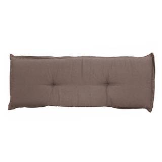 Bankauflage Panama III Webstoff - Taupe - Breite: 140 cm