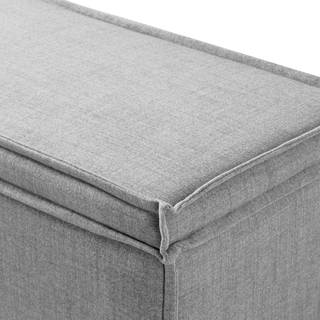 Bout de lit Kinx Tissu KINX : Gris