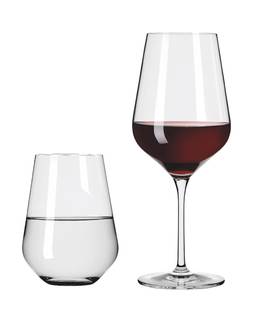 Rotwein- und Wassergläser Glas - 31 x 33 x 39 cm