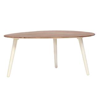 Tavolino da salotto Natura Legno massello di acacia tavolino Natura - Legno massello di acacia - 108 x 78 cm