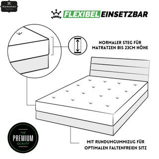 Spannbettlaken Exclusive 90-100x200 Spannbettlaken Exclusive 90-100x200 Silber - Silber