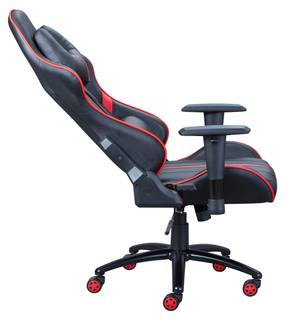 Gaming Stuhl RatoRed Schwarz Schwarz - Textil - 70 x 137 x 70 cm