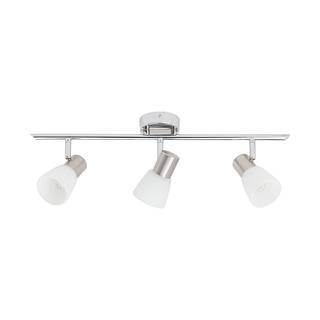 Wandleuchte Sally- Aluminium/Glas Schwarz - 3-flammig