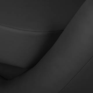 Fauteuil pivotant Marvin Imitation cuir - Noir