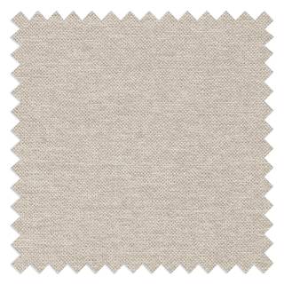 Hoekbank STREAKY BAY met chaise longue microvezel - Geweven stof Caya: Beige - Longchair vooraanzicht links - Zonder slaapfunctie - Zonder hocker