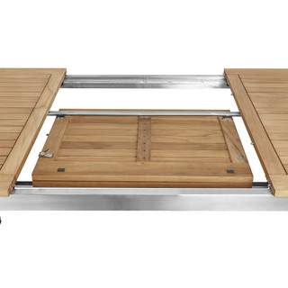 Essgruppe TEAKLINE 7-teilig Kombi B Plus Teak massiv / Edelstahl