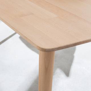 Tavolo da pranzo Finsby I Legno massello di quercia - 180 x 90 cm