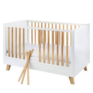 Bett Pan Kids Weiß / Eiche