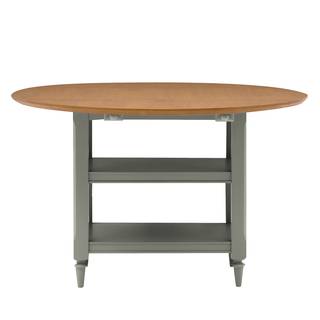 Klapptisch Sollerön Pinie teilmassiv - Pinie Honig / Granit