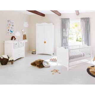Drehtürenschrank Florentina Kids Weiß