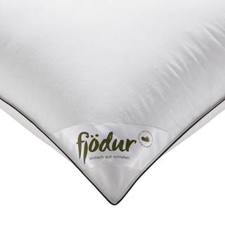 Kopfkissen Fjödur Fiona I Weiß - 40 x 80 cm - 85% Federn, 15% Daunen