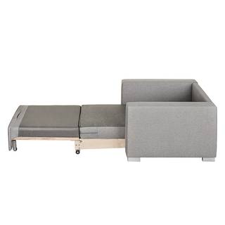 Schlafsessel Latina Basic Webstoff - Stoff Doran: Grau