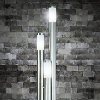 LED-buitenlamp Vieste III kunststof/roestvrij staal - 3 lichtbronnen