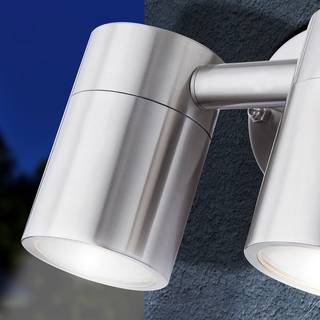 LED-Außenleuchte Style II Edelstahl - 2-flammig