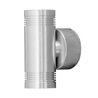LED-wandlamp Monza Medium aluminium 6 lichtbronnen