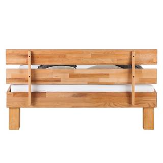 Letto in legno massello AresWOOD Durame di faggio - 140 x 200cm - Con testiera