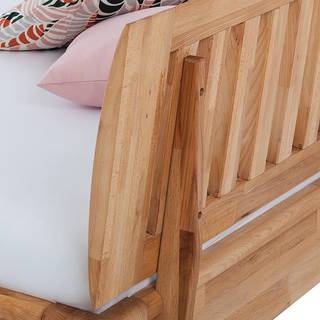 Massief houten bed LayaWOOD Kernbeuken - 140 x 200cm