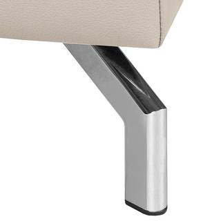 Fauteuil Varberg XXL Cuir véritable taupe
