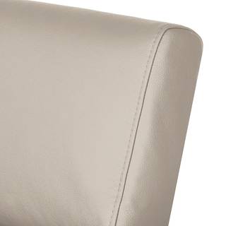 Fauteuil Varberg XXL Cuir véritable taupe