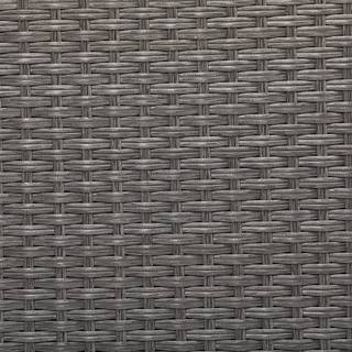 Pot de fleurs Paradise Lounge Polyrotin gris