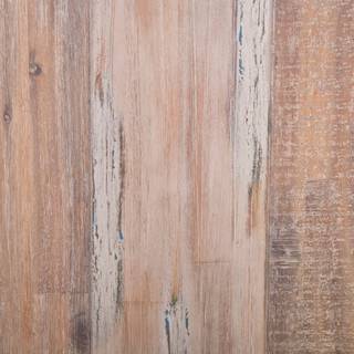 Open kast Doral deels massief acaciahout wit/bruin