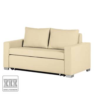 Schlafsofa Latina Basic Kunstleder - Kunstleder Koda: Beige - Breite: 153 cm