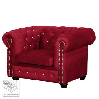 Fauteuil Torquay I microvezel Rood