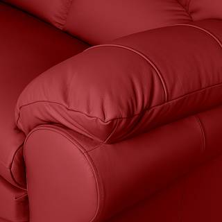 Sessel Torsby Echtleder Rot - Rot